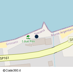 Posizione della concessione balneare Comune di Monte Argentario, A. 2019, N. 75