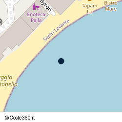 Posizione della concessione balneare Comune di Sestri Levante, A. 2024, N. AC009