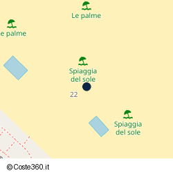 Posizione della concessione demaniale marittima Comune di Riccione, A. 2014, N. 344