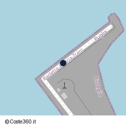 Posizione della concessione demaniale marittima Comune di Bisceglie, A. 2023, N. 05
