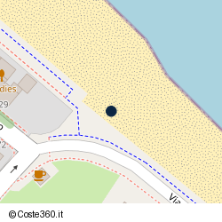 Posizione della concessione demaniale marittima Comune Fano, A. 2025, N. 46