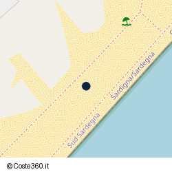 Posizione della concessione balneare Regione di Sardegna, A. 2005, N. 5718