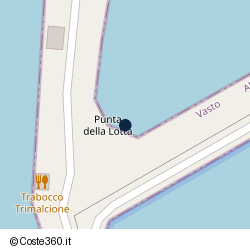 Posizione della concessione demaniale marittima Autorità Portuale di Mar Adriatico Centrale, A. 2022, N. 140