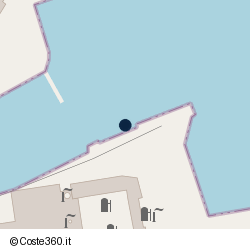 Posizione della concessione demaniale marittima Autorità Portuale di Mar Adriatico Meridionale, A. 2021, N. 44