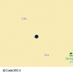 Posizione della concessione demaniale marittima Comune di Rimini, A. 2013, N. 595