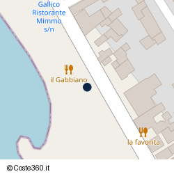 Posizione della concessione balneare Comune di Reggio Di Calabria, A. 2005, N. 289