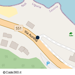 Posizione della concessione demaniale marittima Comune Noli, A. 2017, N. 02