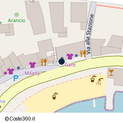 Posizione della concessione balneare Comune di Santa Margherita Ligure, A. 2018, N. 42