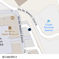 Posizione della concessione demaniale marittima Autorità Portuale di Mar Ligure Occidentale, A. 2022, N. SAV63