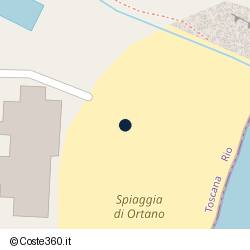 Posizione della concessione balneare Comune di Rio, A. 2024, N. 8
