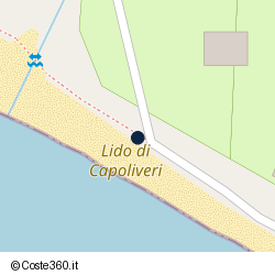 Posizione della concessione balneare Comune di Capoliveri, A. 2008, N. 13