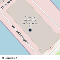 Posizione della concessione demaniale marittima Autorità Portuale di Mar Adriatico Orientale, A. 2025, N. 276