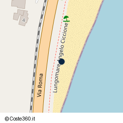 Posizione della concessione balneare Comune di Alassio, A. 2007, N. 30