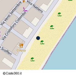 Posizione della concessione balneare Comune di Alassio, A. 2023, N. 04