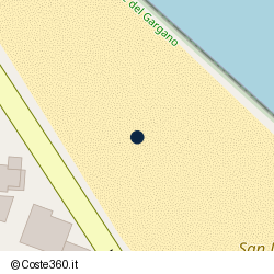 Posizione della concessione balneare Comune di Vieste, A. 2008, N. 23