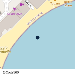 Posizione della concessione demaniale marittima Comune di Sestri Levante, A. 2025, N. AC009