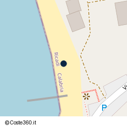 Posizione della concessione demaniale marittima Comune di Ricadi, A. 2025, N. 38