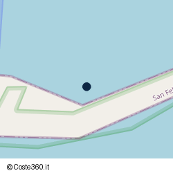 Posizione della concessione demaniale marittima Comune di San Felice Circeo, A. 2025, N. 278