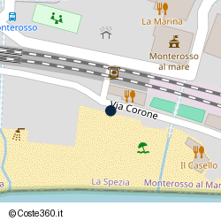 Posizione della concessione balneare Comune Monterosso Al Mare, A. 2025, N. 1