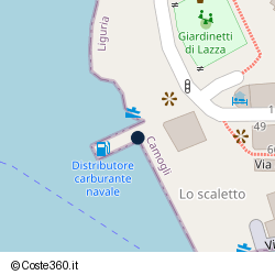 Posizione della concessione demaniale marittima Comune di Camogli, A. 2018, N. 06