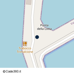 Posizione della concessione demaniale marittima Autorità Portuale di Mar Adriatico Centrale, A. 2022, N. 134