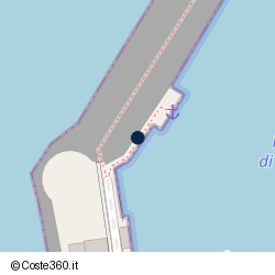 Posizione della concessione demaniale marittima Regione di Campania, A. 2013, N. 68