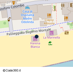 Posizione della concessione balneare Comune di Albisola Superiore, A. 2004, N. 3363