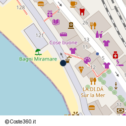 Posizione della concessione demaniale marittima Comune di Camogli, A. 2025, N. 13