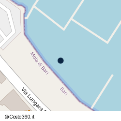 Posizione della concessione demaniale marittima Comune di Mola Di Bari, A. 2022, N. 01