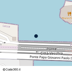 Posizione della concessione demaniale marittima Comune di Gallipoli, A. 2007, N. 68