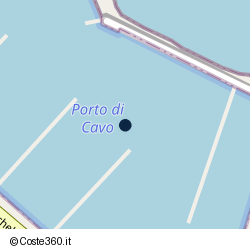 Posizione della concessione balneare Comune di Rio, A. 2004, N. 2
