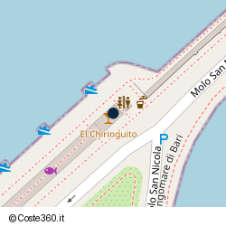 Posizione della concessione demaniale marittima Comune di Bari, A. 2016, N. 12