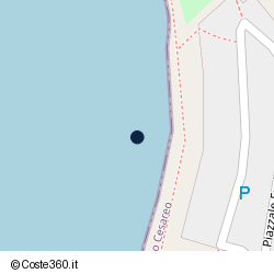 Posizione della concessione demaniale marittima Comune di Porto Cesareo, A. 2025, N. 1