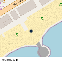 Posizione della concessione balneare Comune di Pietra Ligure, A. 2013, N. 2737
