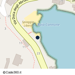 Posizione della concessione demaniale marittima Comune di Portofino, A. 2004, N. 62