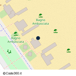Posizione della concessione demaniale marittima Comune di Cesenatico, A. 2011, N. 125