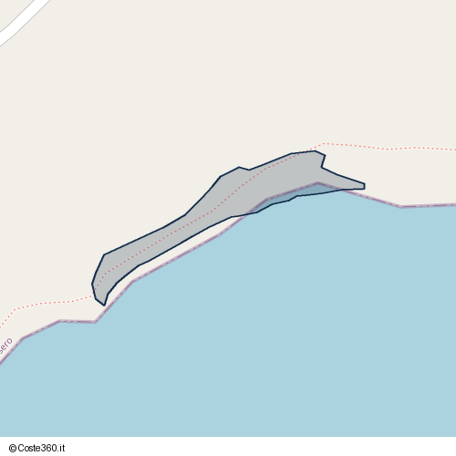 Posizione della spiaggia Spiaggia nei pressi di Portopalo di Capo Passero, 96026