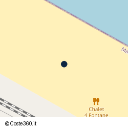 Posizione della concessione demaniale marittima Autorità Portuale di Mar Adriatico Centrale, A. 2008, N. 36