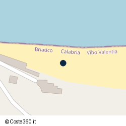 Posizione della concessione demaniale marittima Comune di Briatico, A. 2024, N. 1