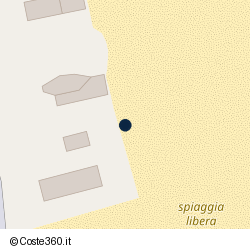 Posizione della concessione balneare Comune di Cervia, A. 2012, N. 03