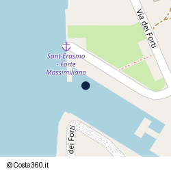 Posizione della concessione demaniale marittima Provv. OOPP di Veneto-Trentino-Friuli, A. 2021, N. 20053