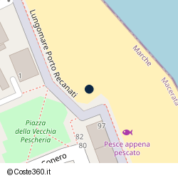 Posizione della concessione demaniale marittima Comune di Porto Recanati, A. 2018, N. 6