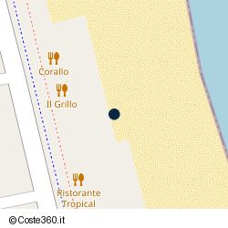 Posizione della concessione balneare Comune di Grottammare, A. 2014, N. 18