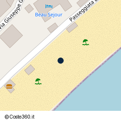 Posizione della concessione balneare Comune di Alassio, A. 2004, N. 44