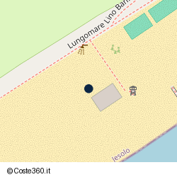 Posizione della concessione demaniale marittima Comune di Jesolo, A. 2024, N. 01