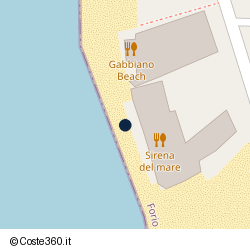 Posizione della concessione demaniale marittima Comune di Forio, A. 2010, N. 1
