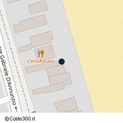 Posizione della concessione demaniale marittima Comune di Cervia, A. 2013, N. 41