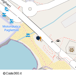 Posizione della concessione demaniale marittima Comune di Moneglia, A. 2004, N. 013