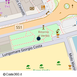 Posizione della concessione demaniale marittima Comune di Varazze, A. 2025, N. 347