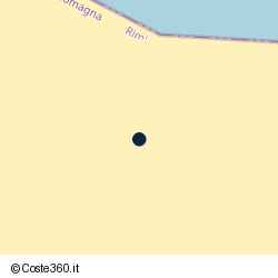 Posizione della concessione balneare Comune di Cattolica, A. 2015, N. 08